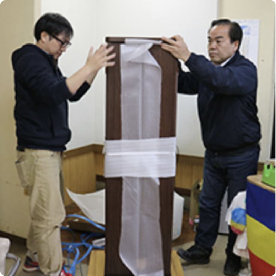 徹底した品質管理で安心をお届け