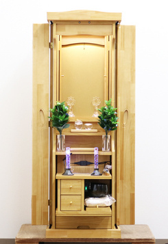 創価家具調仏壇：ラックス・ライトを東京のお客様に購入いただきました！