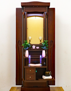 家具調中古仏壇760　ラックスダーク（新品定価37万）　発売いたします。