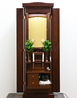 創価家具調仏壇：ラックス・ダークのサムネイル画像のサムネイル画像