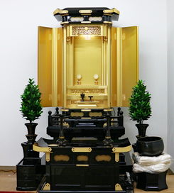 創価学会 伝統型厨子仏壇 「正徳60」 経机30付：栃木県のお客様から予約注文を頂きました。