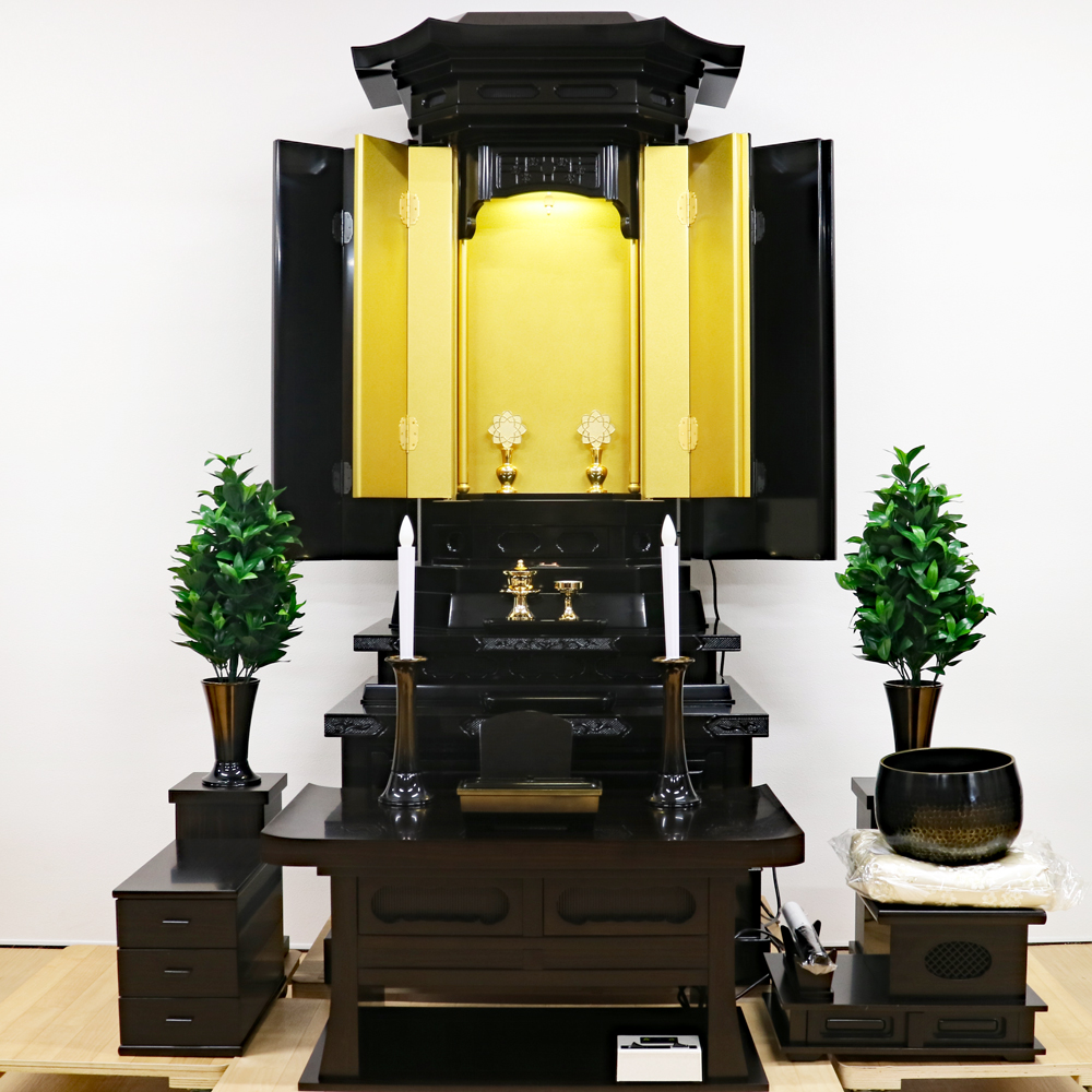 いまだけ表示価格より20,000円引 厨子型 中古仏壇 1175 眉山26号