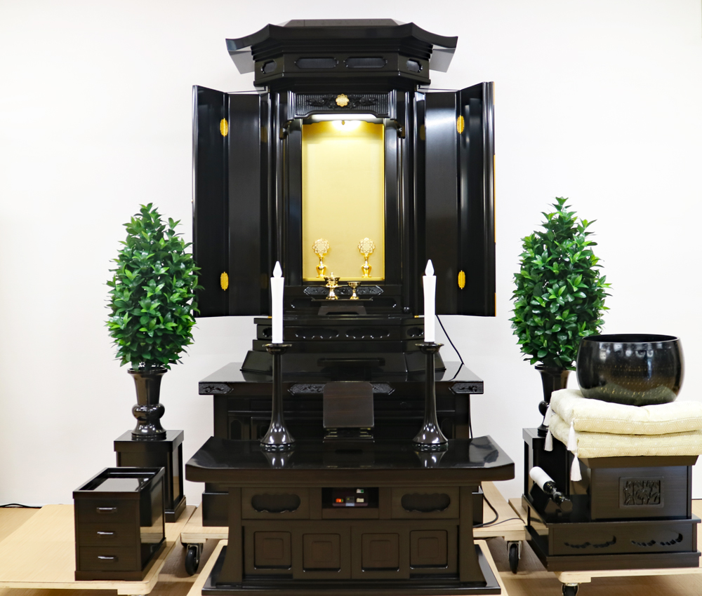 全国対応：創価中古仏壇：個人会館で使用：大きな仏壇でドンドン題目あげたい方に最適！