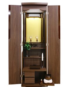 創価学会 家具調 中古仏壇 1171 ブラウン：発売しました！