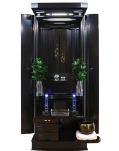 創価学会 家具調 中古仏壇 1222 遥 黒檀：発売！