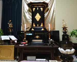 創価中古仏壇１２５０を展示したら、夢が実現！