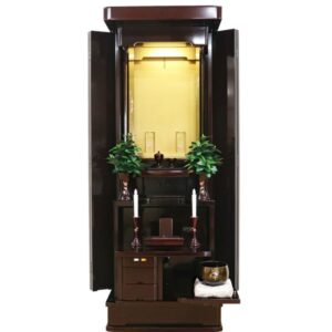 創価仏壇中古1368号｜しだれ桜蒔絵と電動厨子の輝き｜桜梅桃李.com島幸弘