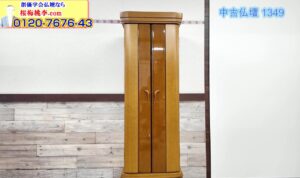 あなたの祈りを優しく包む「丸み」の意匠。家具調仏壇1349番と向き合う時間