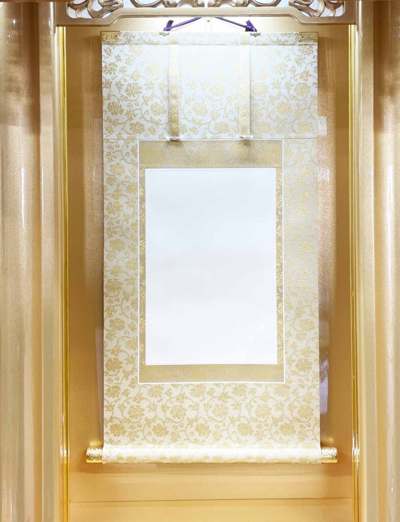 特別特装（常住）御本尊様が美しく収まった様子