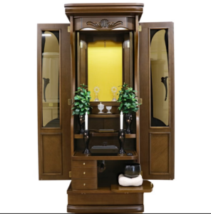 【動画付き】創価 家具調中古仏壇1373：桜梅桃李.comから発売しました！