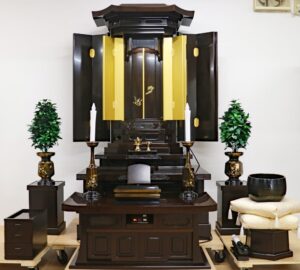【道理証文より現証！】この大仏壇をドンと迎える一念はあるか！圧倒的な威厳を放つ最高級特大厨子型お仏壇「1390」