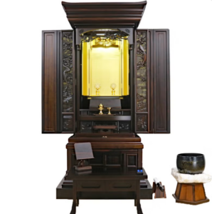 【究極の至宝】金剛堂製最高峰「56号本黒檀尾長鳥（1396号）」入荷！今や手に入らない極厚黒檀と眩い本金箔、職人の手仕事が生み出した「功徳の宮殿」入荷速報！