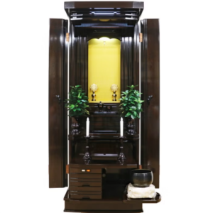 【大注目・限定1台】創価学会用 家具調中古仏壇「1391 遥 鉄刀木 桜蒔絵付」が極上美品で入荷いたしました！
