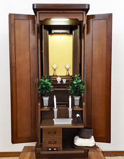 創価学会 家具調 中古仏壇 B929：発売しました！