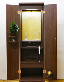 創価学会 アウトレット　家具調仏壇 「スマート」 ダーク