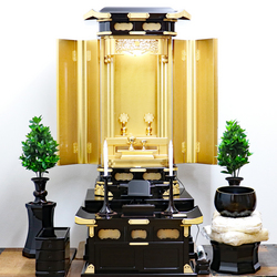 創価学会 伝統型厨子仏壇 「正徳58」 経机26付：売約済みのサムネイル画像