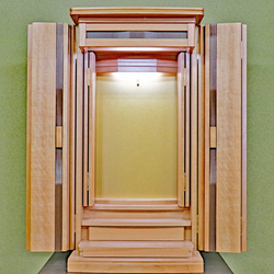 創価学会 コンパクトミニ仏壇 「レガーメ」 桜 電動：ご注文頂きました！