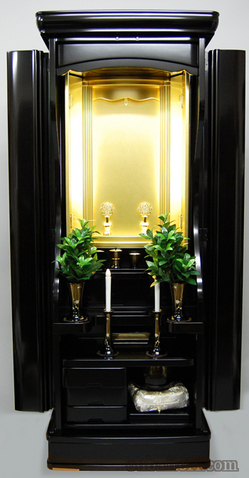 創価学会 家具調仏壇 「グレース」 黒檀：神奈川のお客様よりご注文頂きました。