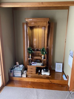 創価家具調グレースアサメラの仏壇が無事に到着致しました。