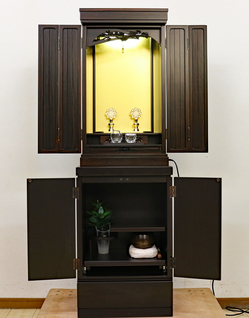 創価学会 家具調 中古仏壇 996 本黒檀：無事に予定通り届きました！