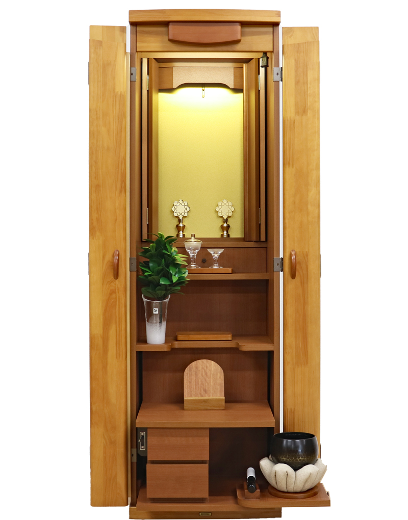 創価学会 家具調 中古仏壇 1113 パイン：発売しました！