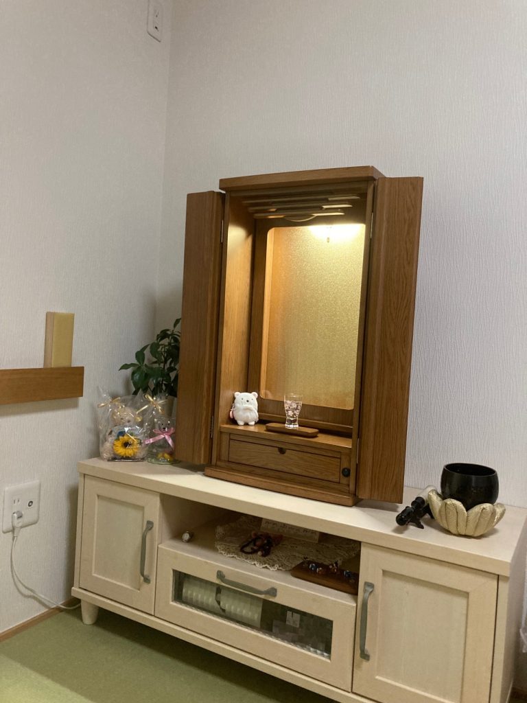 創価学会 コンパクトミニ仏壇 「チャンス」 アクリル厨子 ナラ購入してよかった