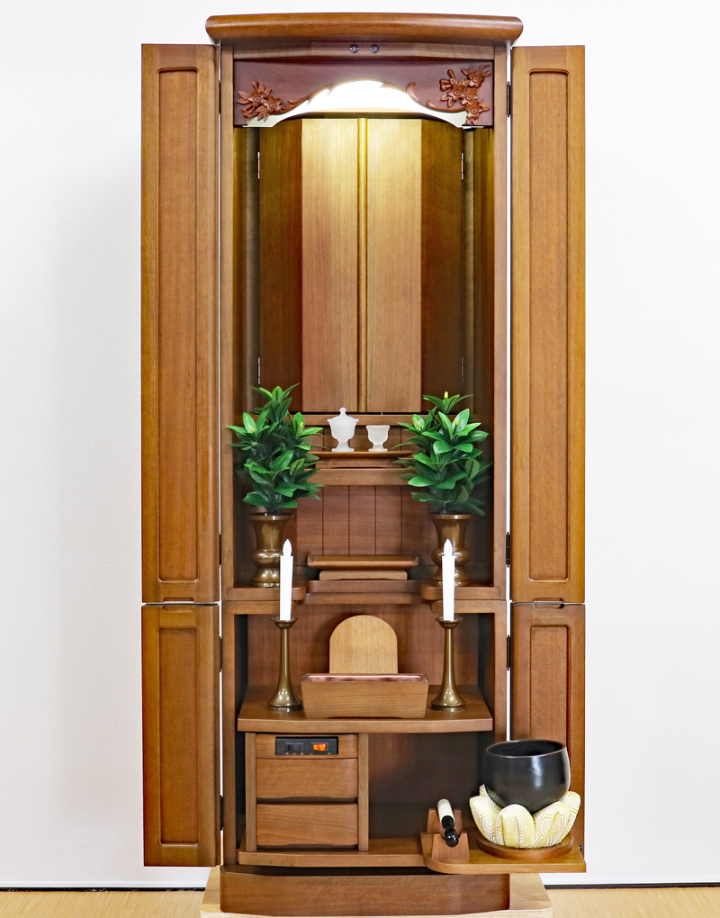 創価学会 家具調 中古仏壇 1115　50号マホガニーヨーロピアン：購入した感想