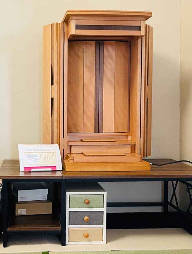 お客様より仏壇改造喜びのご評価頂きました