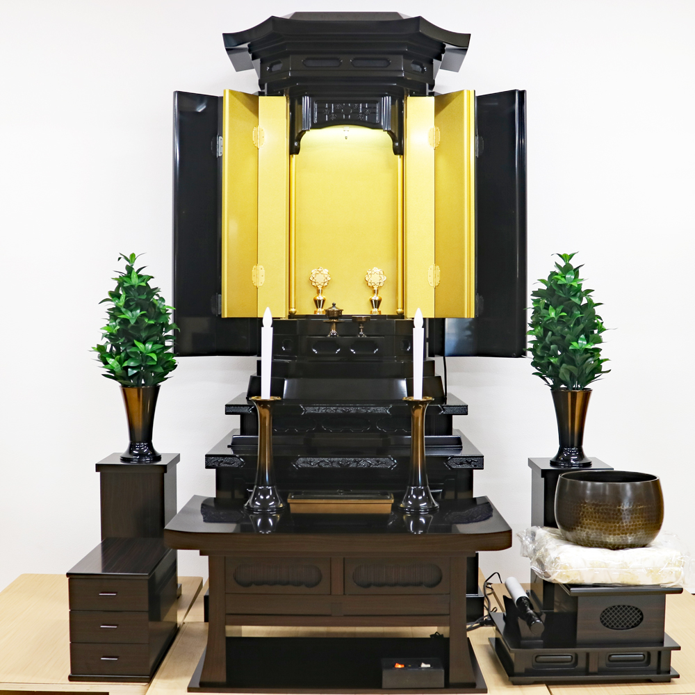 創価学会 厨子型経机付き 中古仏壇 1126 眉山26号：発売！