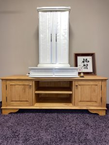 最高に素晴らしいお仏壇が届きました。お題目をあげていましたら感動し涙が静かに溢れました。