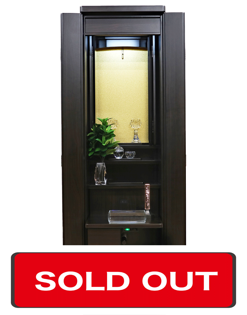 創価学会 家具調仏壇 「イクシア」 黒檀 手動：宮城県からご注文頂きました