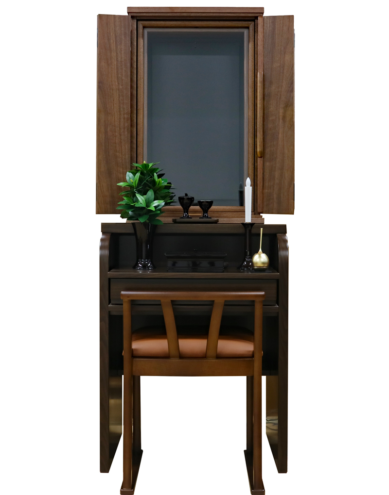 仏壇革命「虚空厨子」 下台・イスセット 桜梅桃李オリジナル仏壇：発売しました！