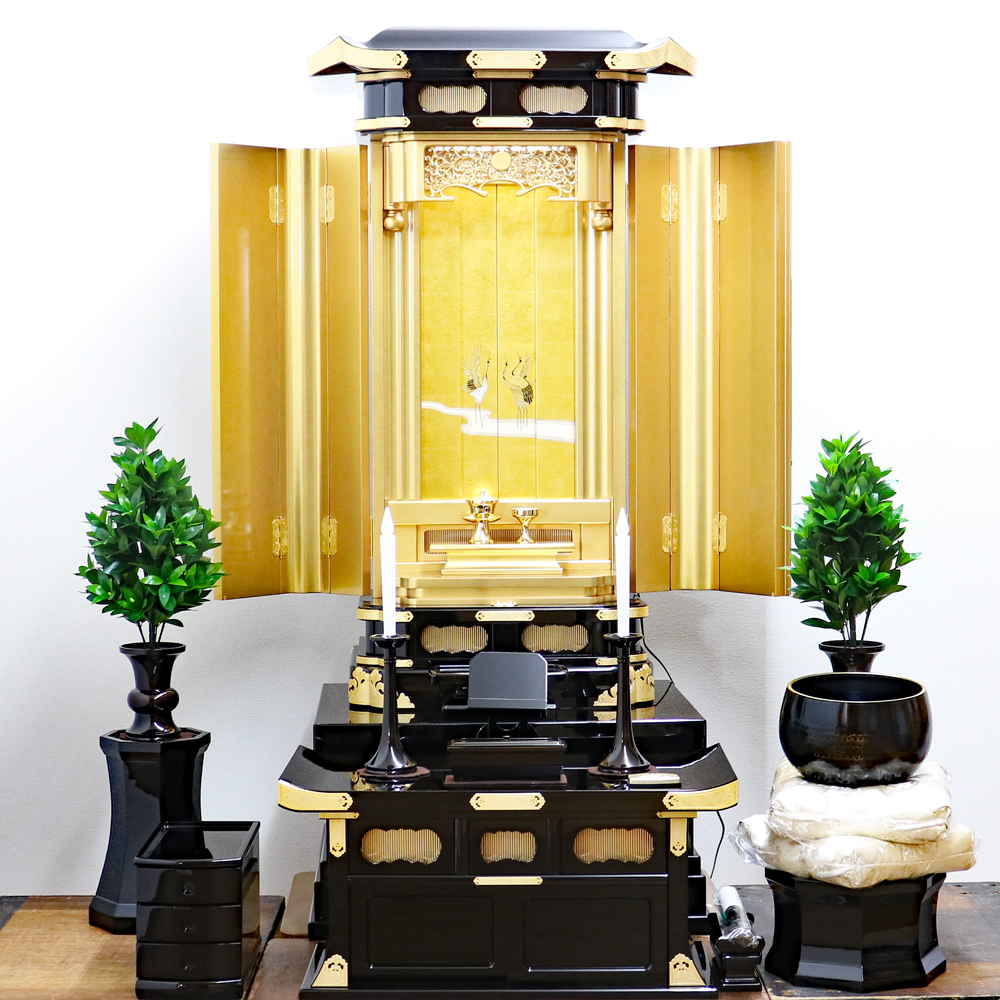 創価学会 伝統型厨子仏壇 「正徳58」 経机26付：入荷しました。来週納品になります。