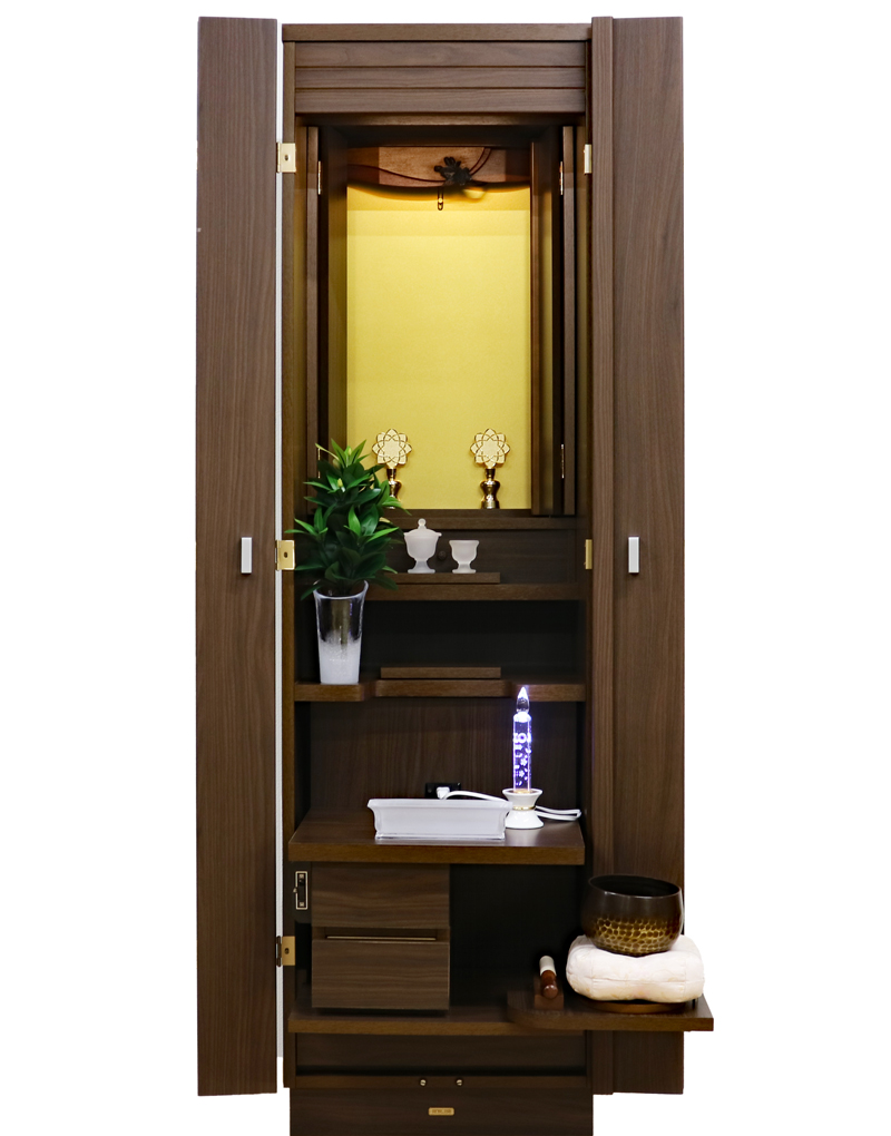 創価学会 家具調 中古仏壇 1219 ショコラ：発売！