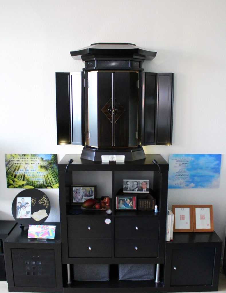 世界で一つ：自分だけのこだわりの創価仏壇作れます：ドイツから当店特別オーダー頂きました仏壇のお写真が届きました！③