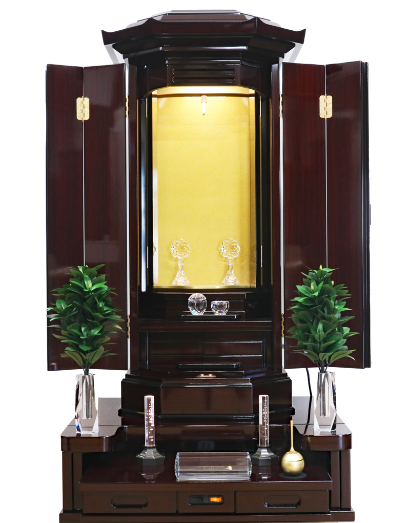 半間床の間の上の段に設置可能な仏壇が欲しい：半間用にカスタマイズした仏壇あります