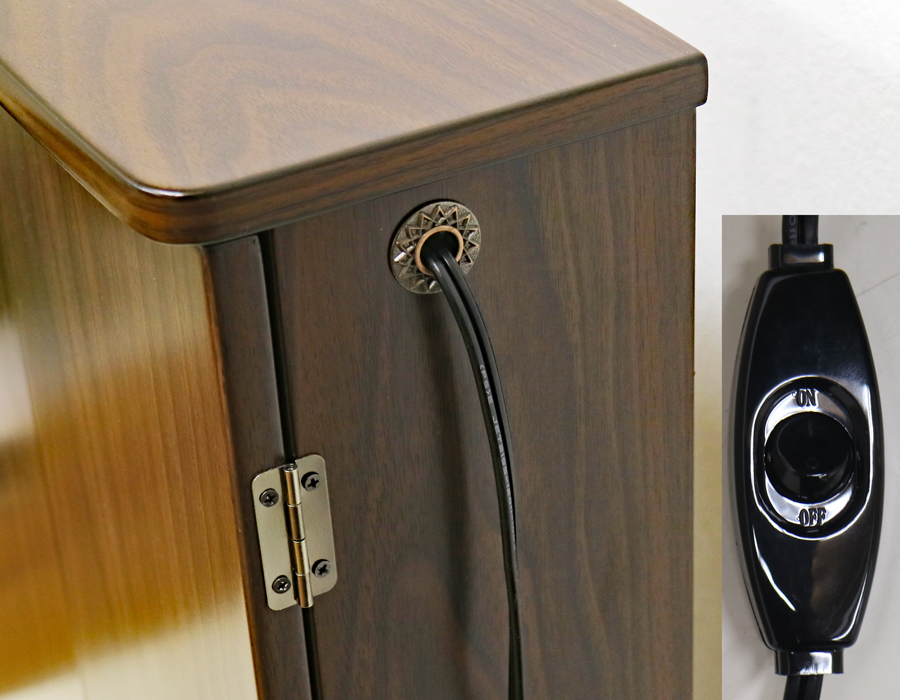 創価ミニ仏壇 「エルグラン」 特装ご本尊様・ LED照明付き：長崎県から御注文頂きました