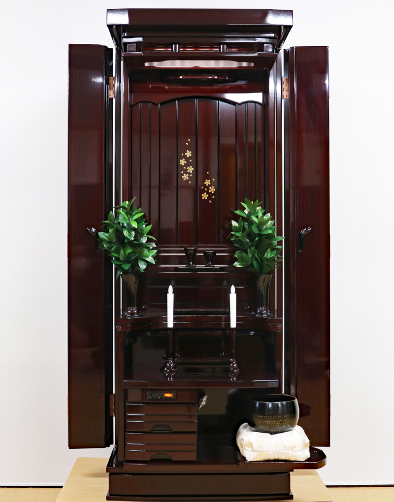 創価学会仏壇 「遥」 :紫檀:現品限り大特価で販売しています：桜梅桃李.comお勧め