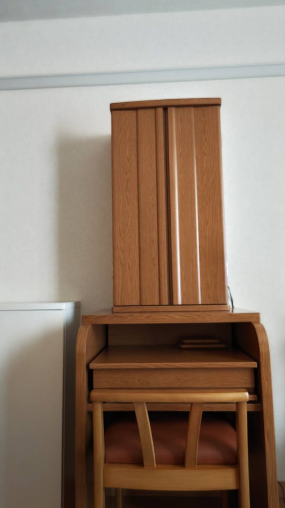 創価学会 イス付き家具調仏壇 「チャンス 椅子型」 ナラ：購入のお客様よりコメント頂きました