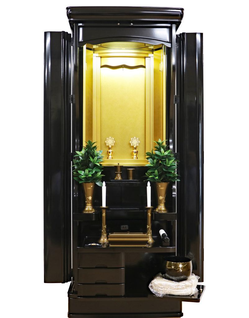 創価学会中古仏壇 1248 グレース 黒檀発売しました！