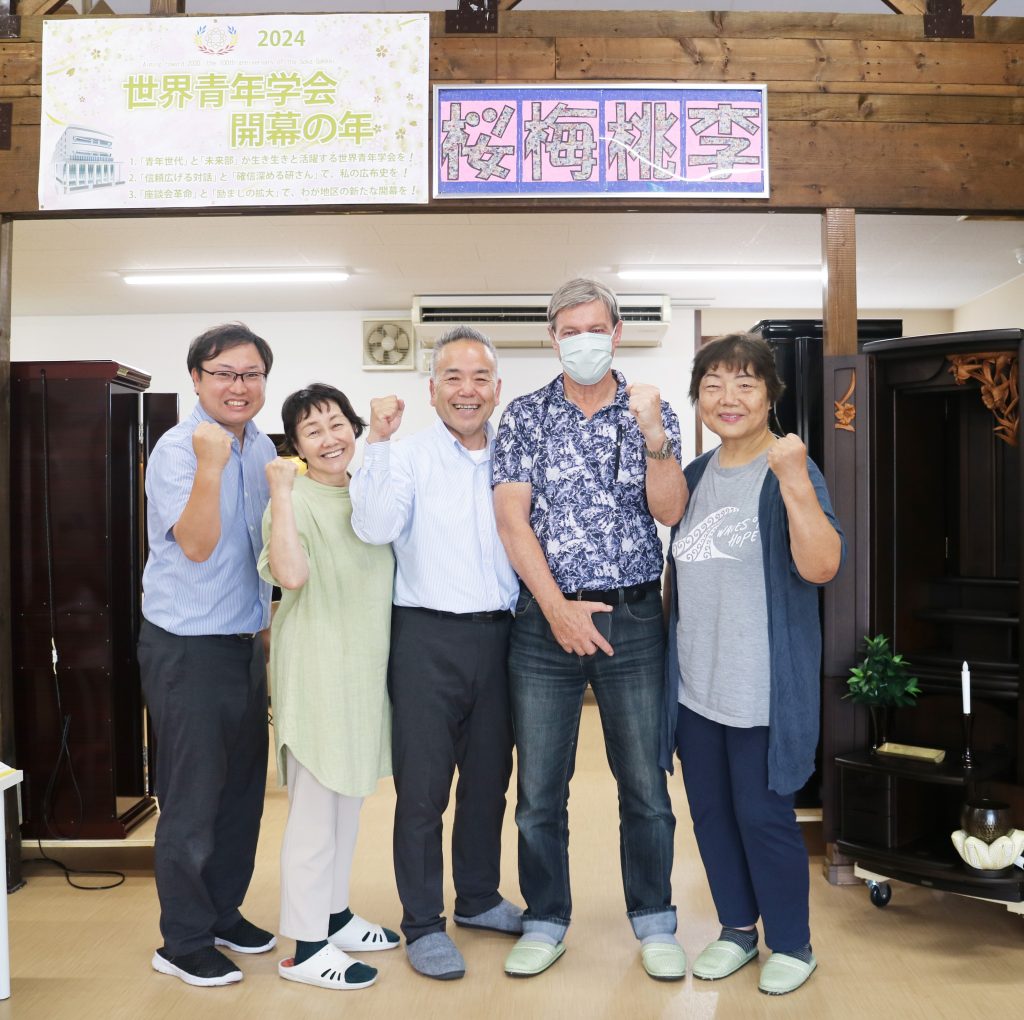 桜梅桃李.COMショールームにニュージーランドからゴードンご夫妻にご来店頂きました。