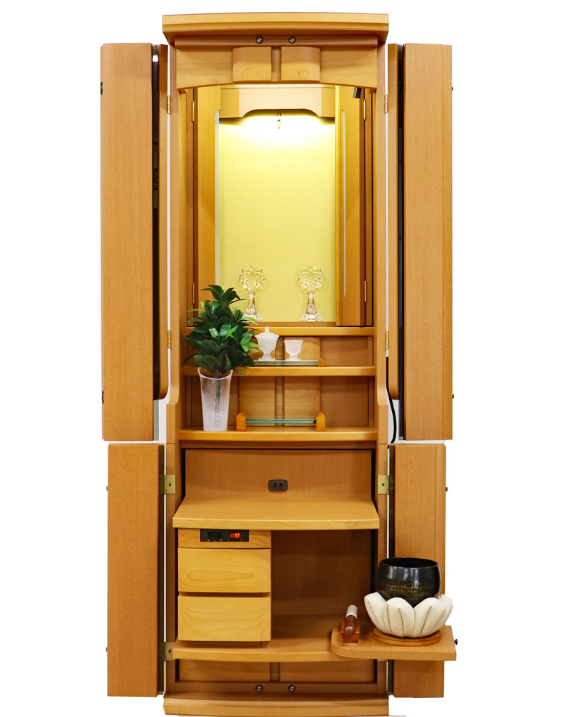 創価学会 家具調 中古仏壇 1295：桜梅桃李.comから発売しました！