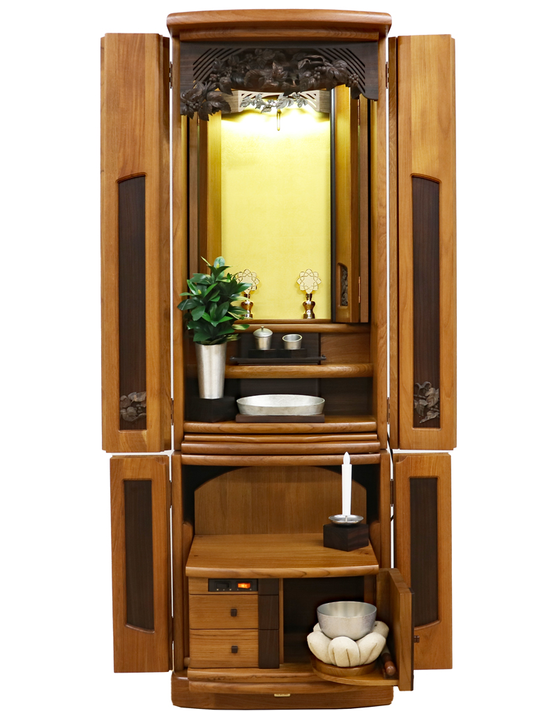 創価学会 中古仏壇】購入前の疑問、まるっと解決！お客様からよくある質問にお答えします（仏壇1293 野ぶどうの場合）