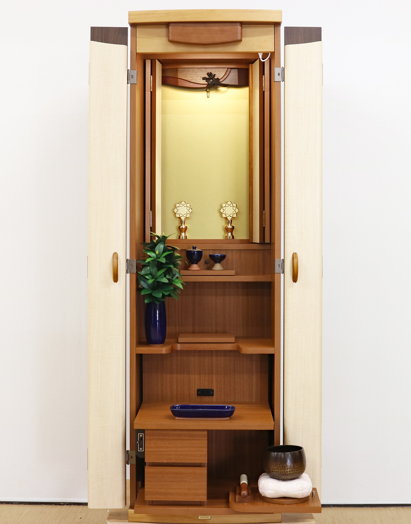 創価学会 家具調 中古仏壇 1300 メープルウッド：桜梅桃李.comから発売！【44年の実績が語る】仏壇購入は「人生の転機」〜あなたの「命」に響く出会いを〜