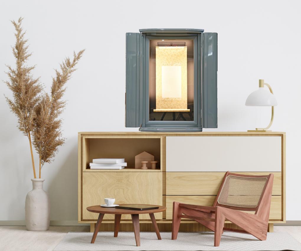 仏壇革命　虚空厨子007　アーバンカーキ:即納品