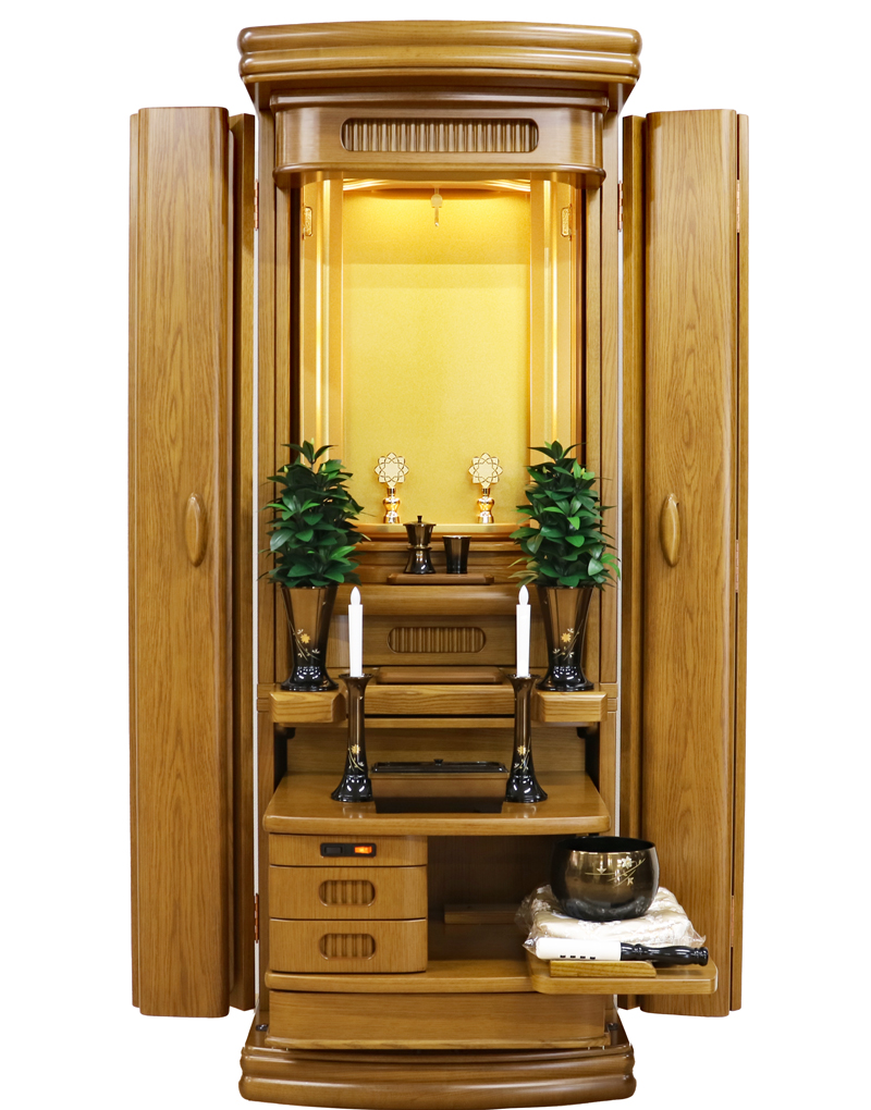 創価学会 家具調 中古仏壇 1311 大樹：桜梅桃李.comより発売しました！