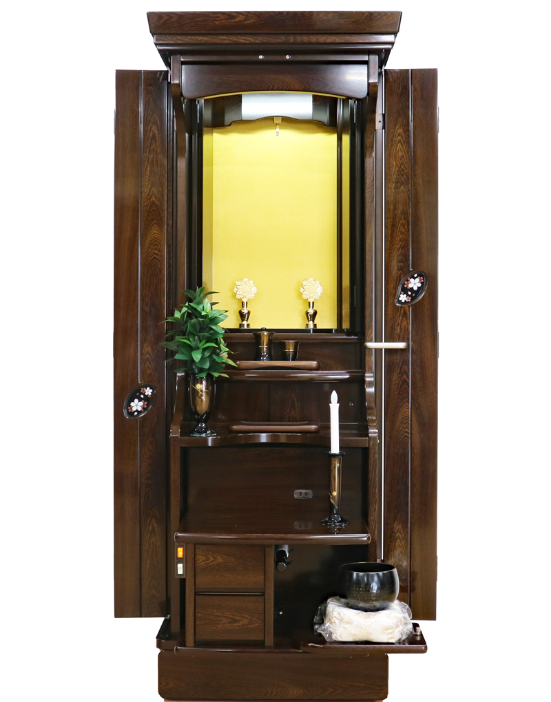 創価学会 中古 家具調 仏壇 1313:桜梅桃李.comから発売しました！