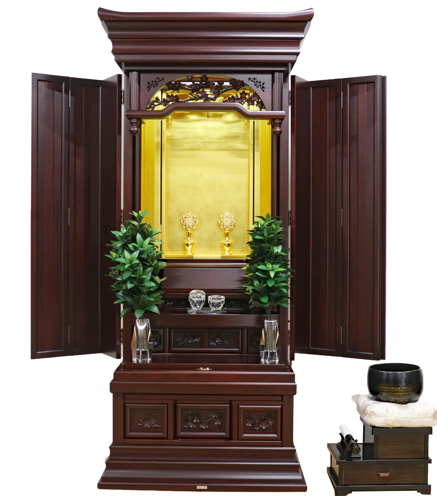 創価学会 中古仏壇 1317 金剛桜 20号 グラナディロ：桜梅桃李.comから発売：稀少な逸品！中古とは思えない美しさの「金剛桜」仏壇、入荷しました！