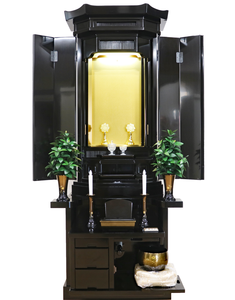 創価学会 厨子型 中古仏壇 1331 創春 黒檀:桜梅桃李.comから発売されました。