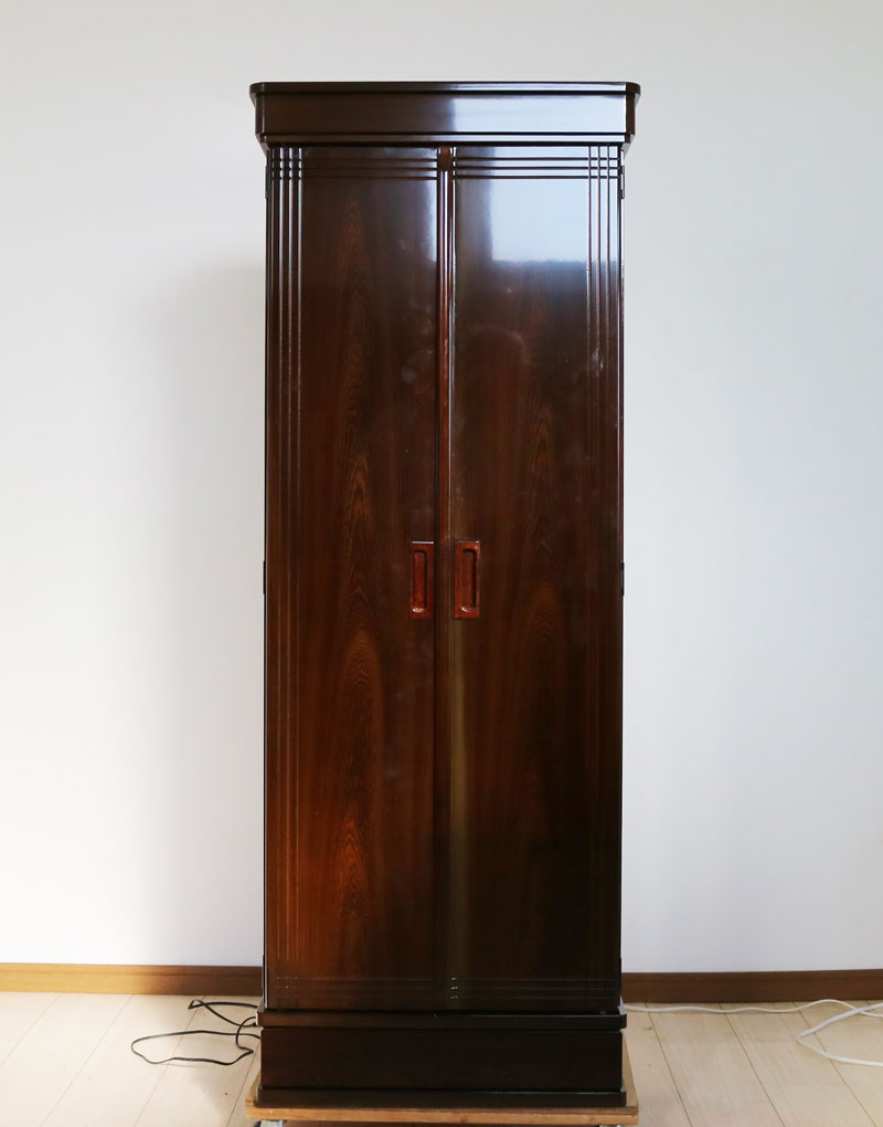 創価学会　家具調中古仏壇514　宝塔タガヤサンしだれ桜